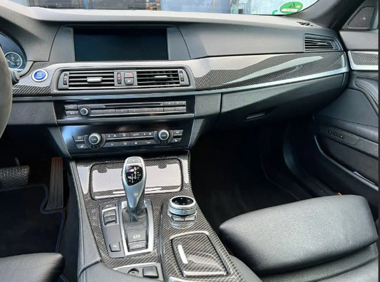 Vollständiges Carbon-Abdeckungsset für den BMW 5er F10 (Material: Echte Kohlefaser)